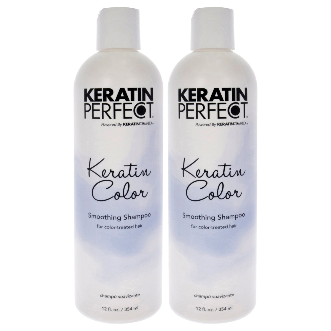 Keratin Color Shampoo by Keratin Perfect for Unisex - 12 oz Shampoo - Pack of 2