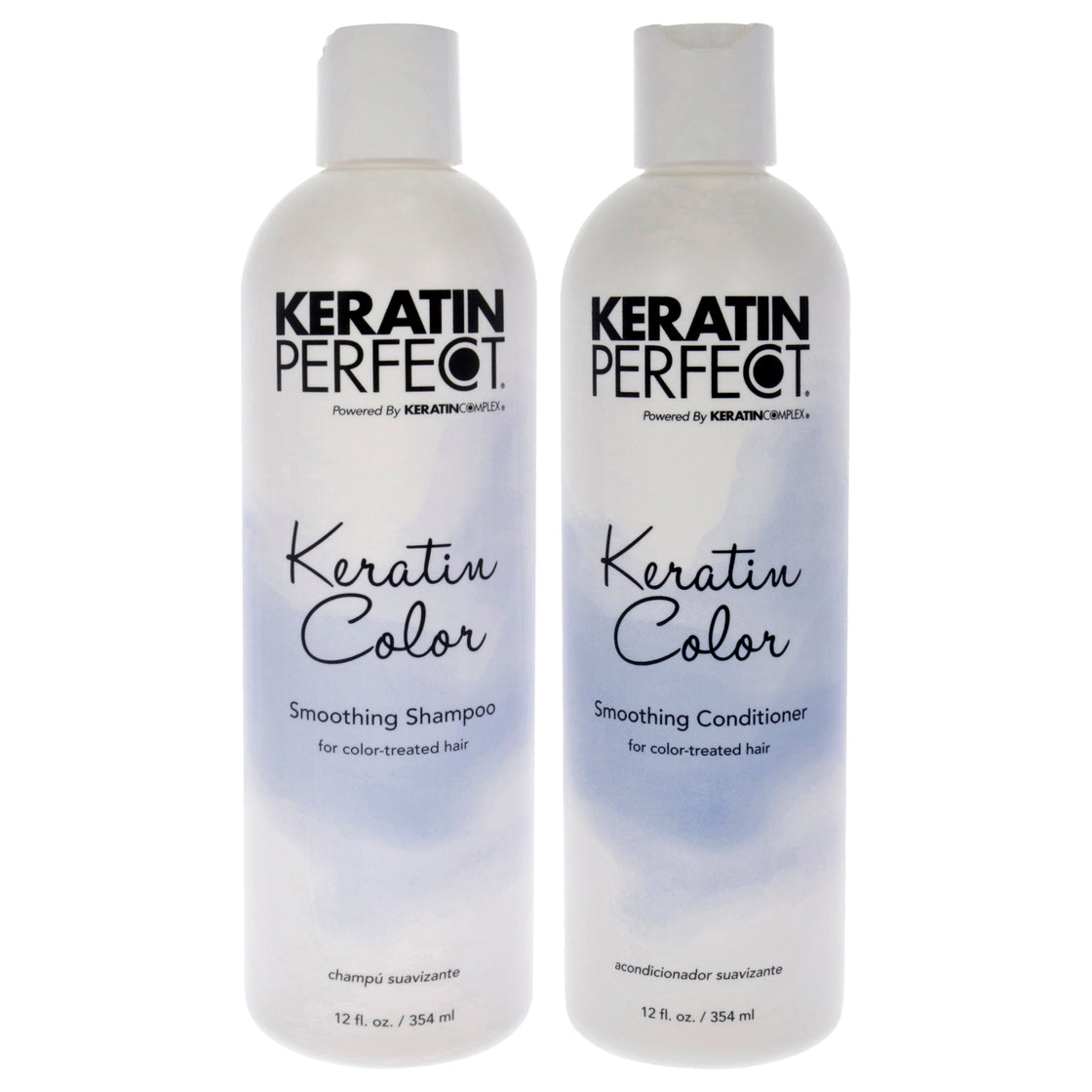 Keratin Color Kit by Keratin Perfect for Unisex - 2 Pc Kit 12oz Shampoo, 12oz Conditioner