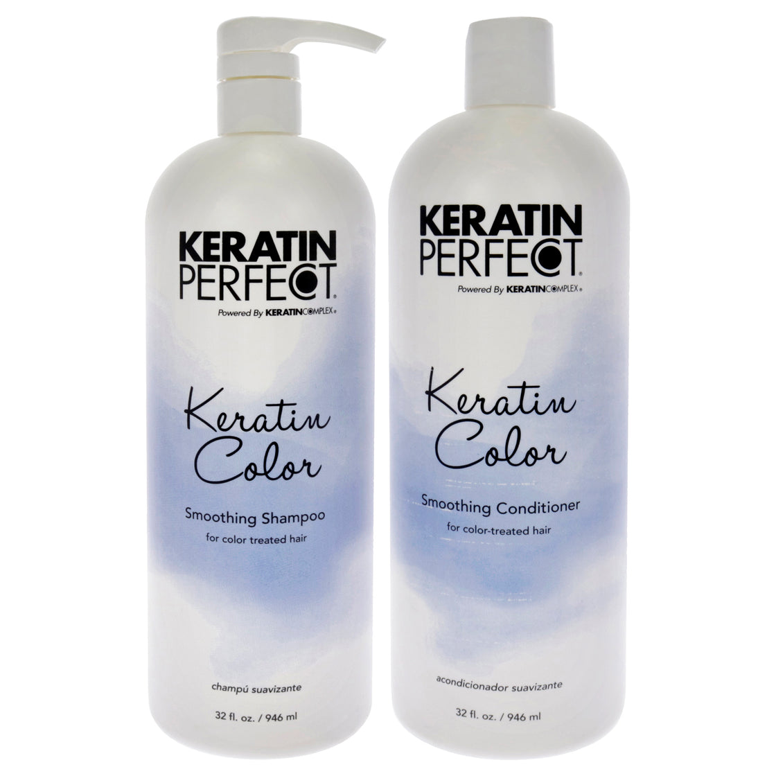 Keratin Color Kit by Keratin Perfect for Unisex - 2 Pc Kit 32oz Shampoo, 32oz Conditioner