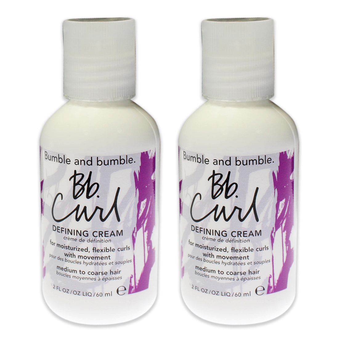 Bb Curl Defining Creme by Bumble and Bumble for Unisex - 2 oz Cream - Pack of 2