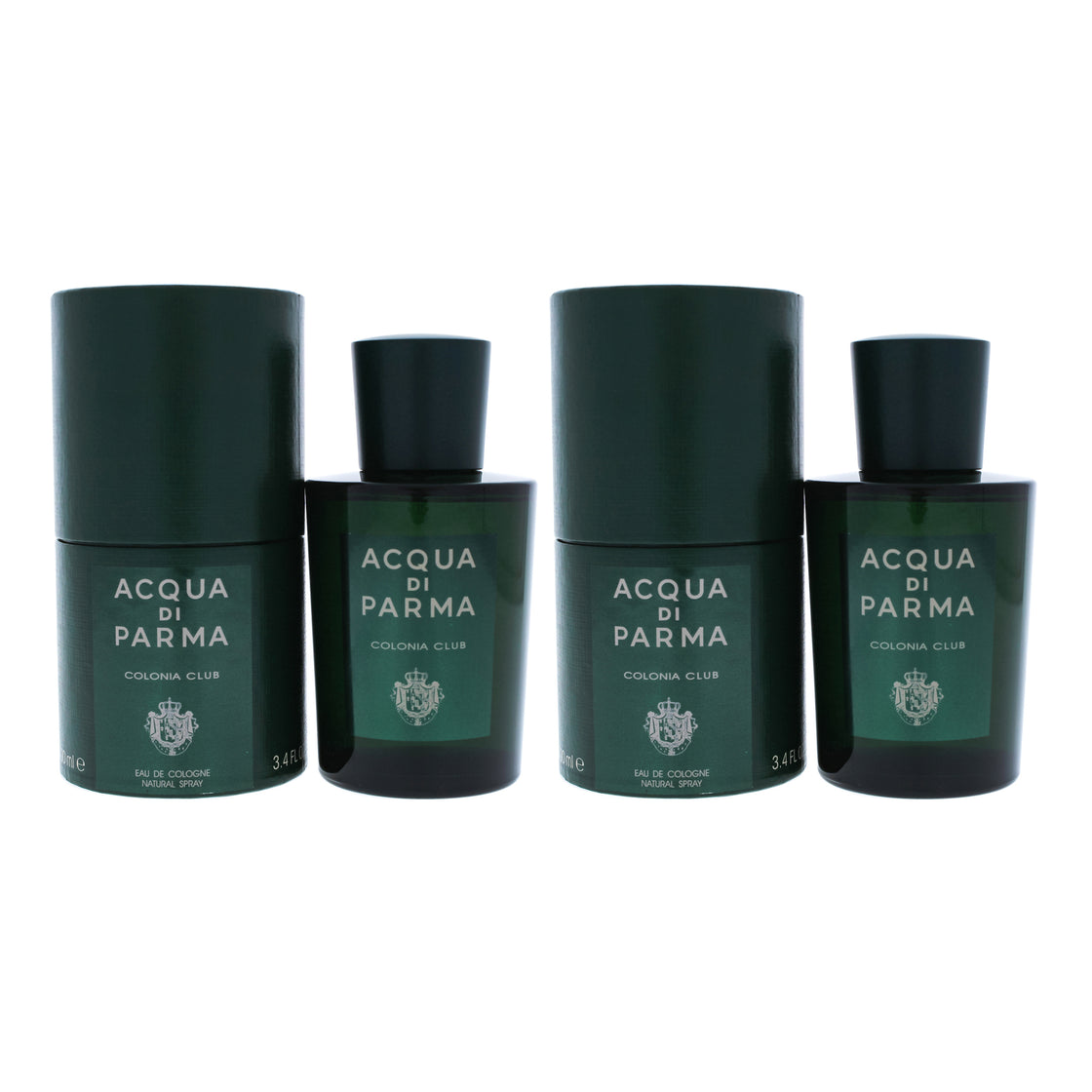 Colonia Club by Acqua Di Parma for Men - 3.4 oz EDC Spray - Pack of 2