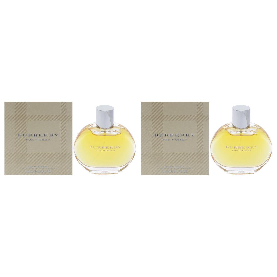 Burberry by Burberry for Women - 3.3 oz EDP Spray - Pack of 2