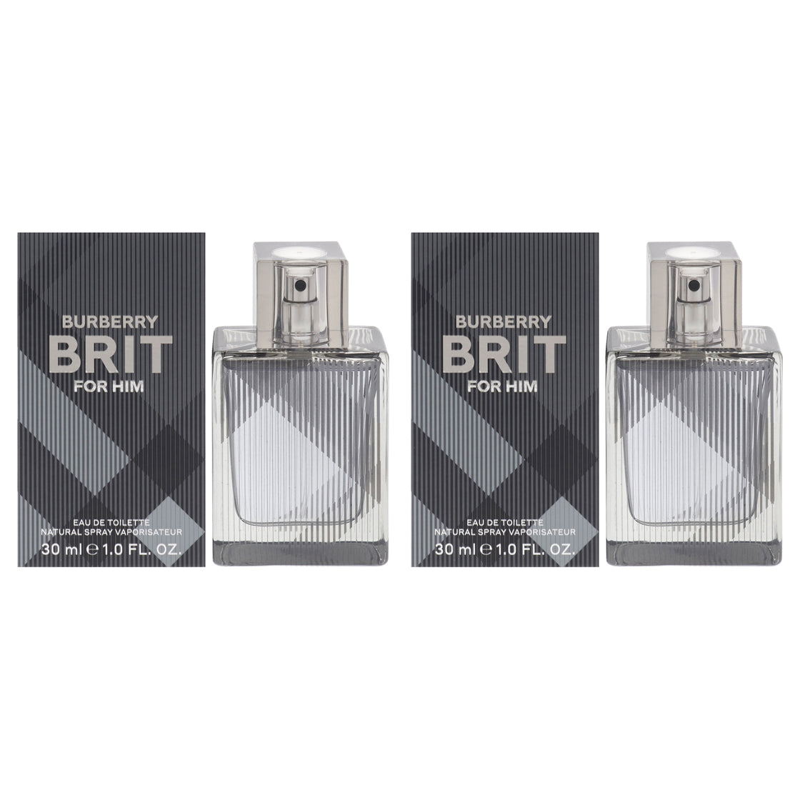 Burberry Brit by Burberry for Men - 1 oz EDT Spray - Pack of 2