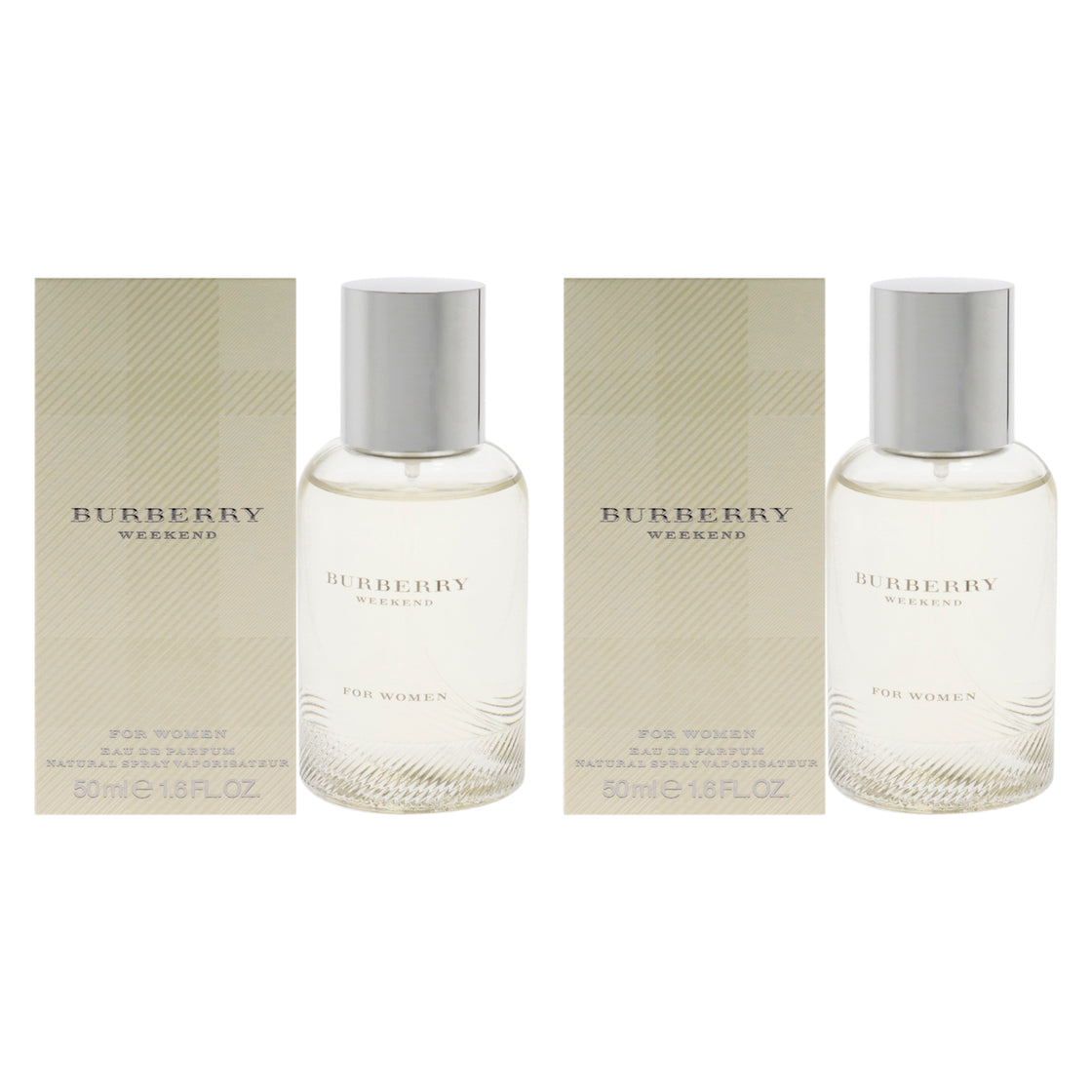 Burberry Weekend by Burberry for Women - 1.6 oz EDP Spray - Pack of 2