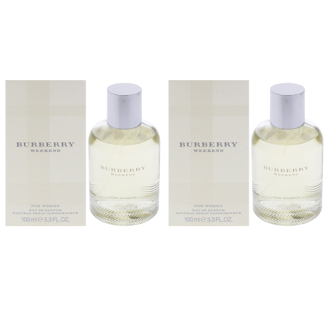 Burberry Weekend by Burberry for Women - 3.3 oz EDP Spray - Pack of 2