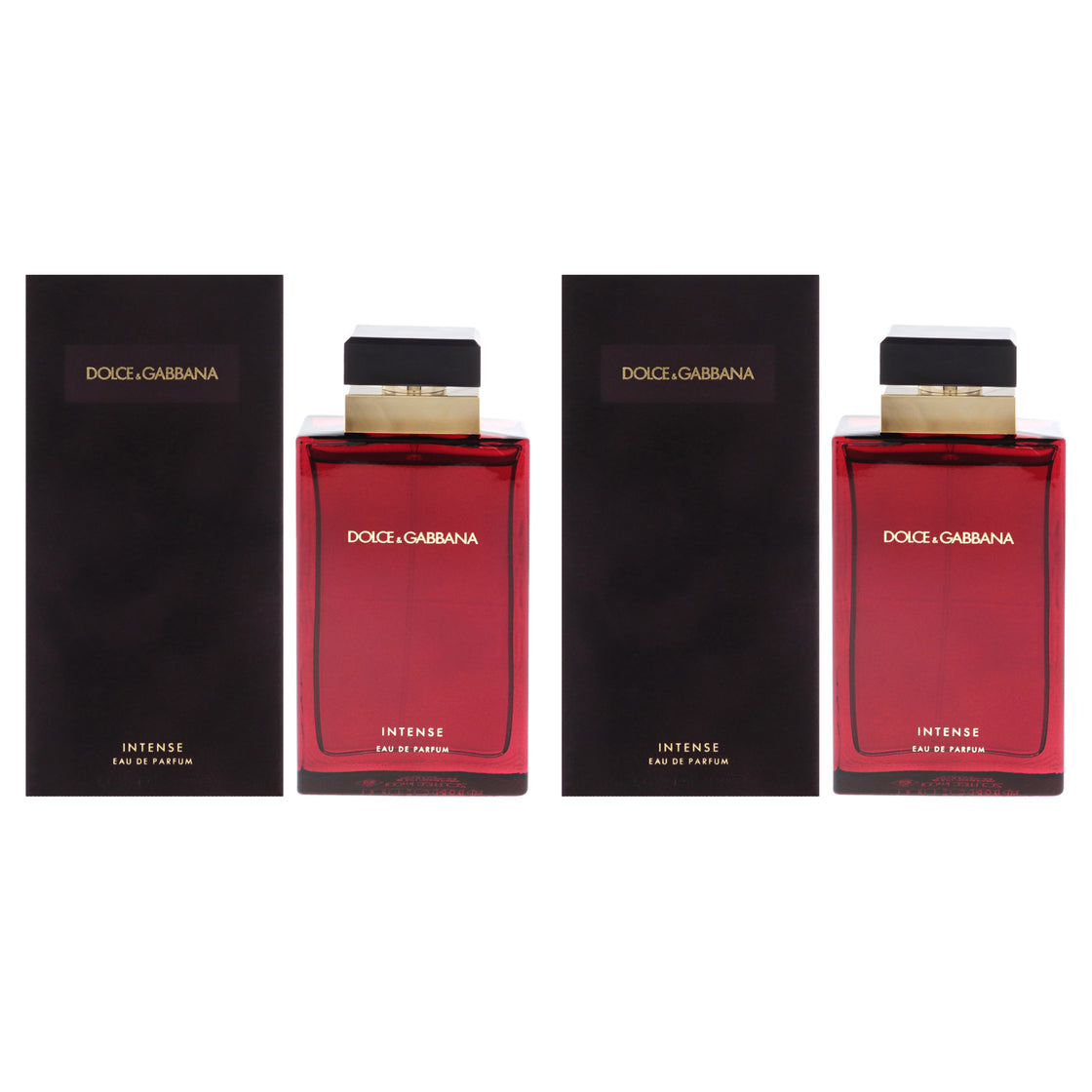 Dolce and Gabbana Intense by Dolce and Gabbana for Women - 3.3 oz EDP Spray - Pack of 2