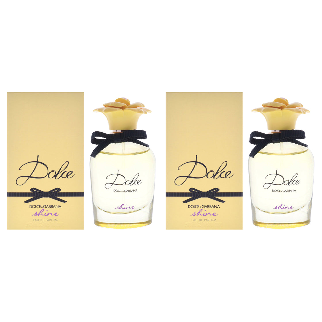 Dolce Shine by Dolce and Gabbana for Women - 1.6 oz EDP Spray - Pack of 2