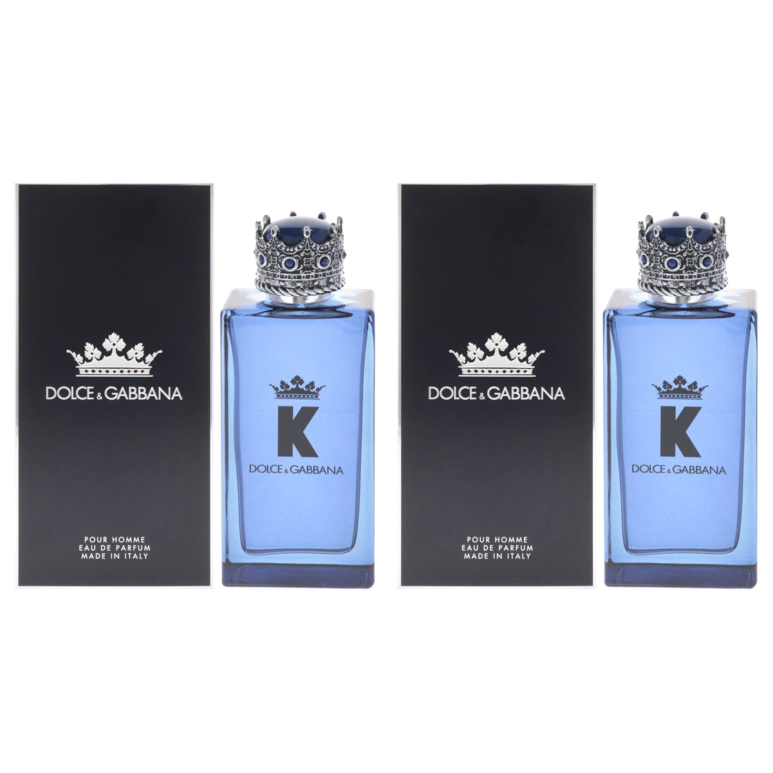 K by Dolce and Gabbana for Men - 3.3 oz EDP Spray - Pack of 2