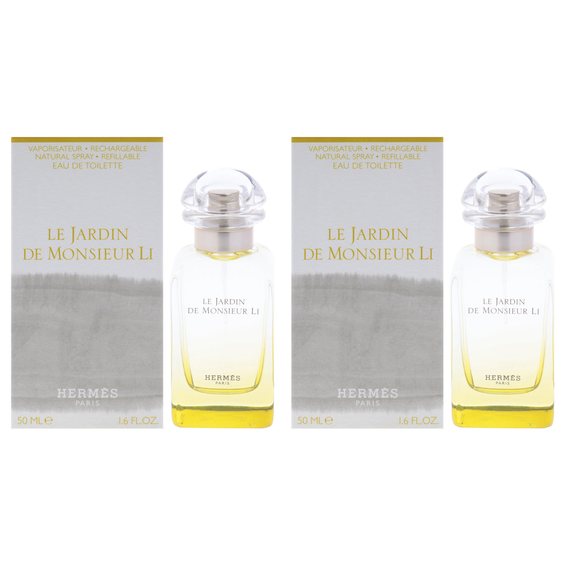 Le Jardin de Monsieur Li by Hermes for Women - 1.6 oz EDT Spray - Pack of 2