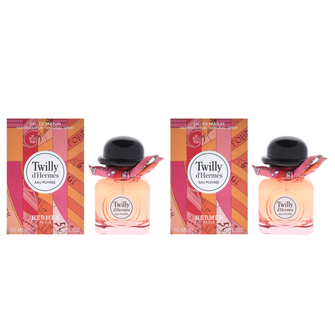 Twilly DHermes Eau Poivree by Hermes for Women - 1.6 oz EDP Spray - Pack of 2