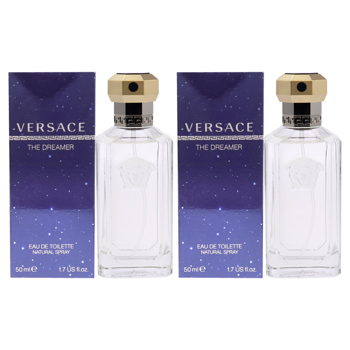 Dreamer by Versace for Men - 1.7 oz EDT Spray - Pack of 2