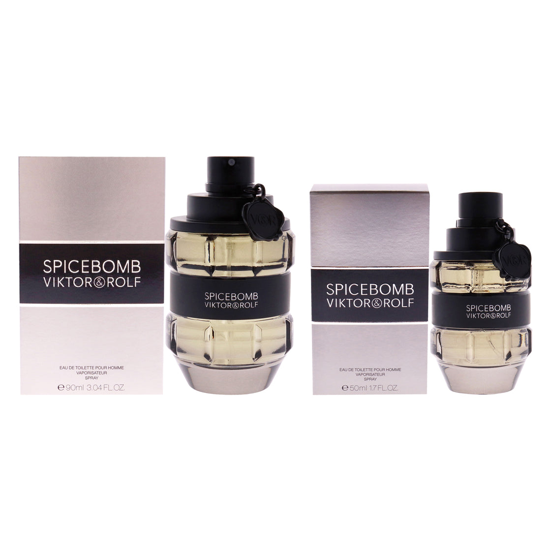 Spicebomb Kit by Viktor and Rolf for Men - 2 Pc 3.04oz EDT Spray, 1.7 oz EDT Spray