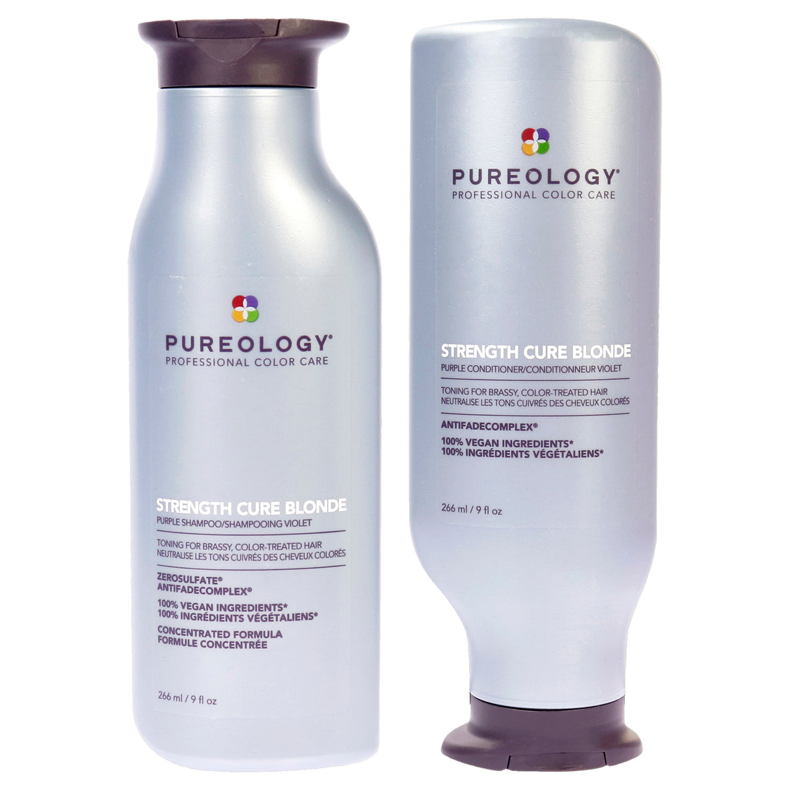 Strength Cure Best Blonde Shampoo and Conditioner Kit by Pureology for Unisex - 2 Pc Kit 9oz Shampoo, 9oz Conditioner