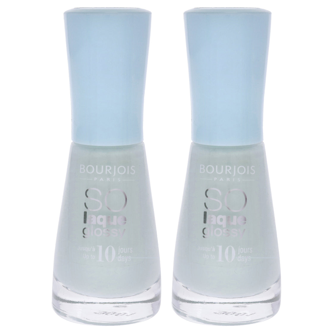 So Laque Glossy - 09 Ciel Mon Vernis by Bourjois for Women - 0.3 oz Nail Polish - Pack of 2