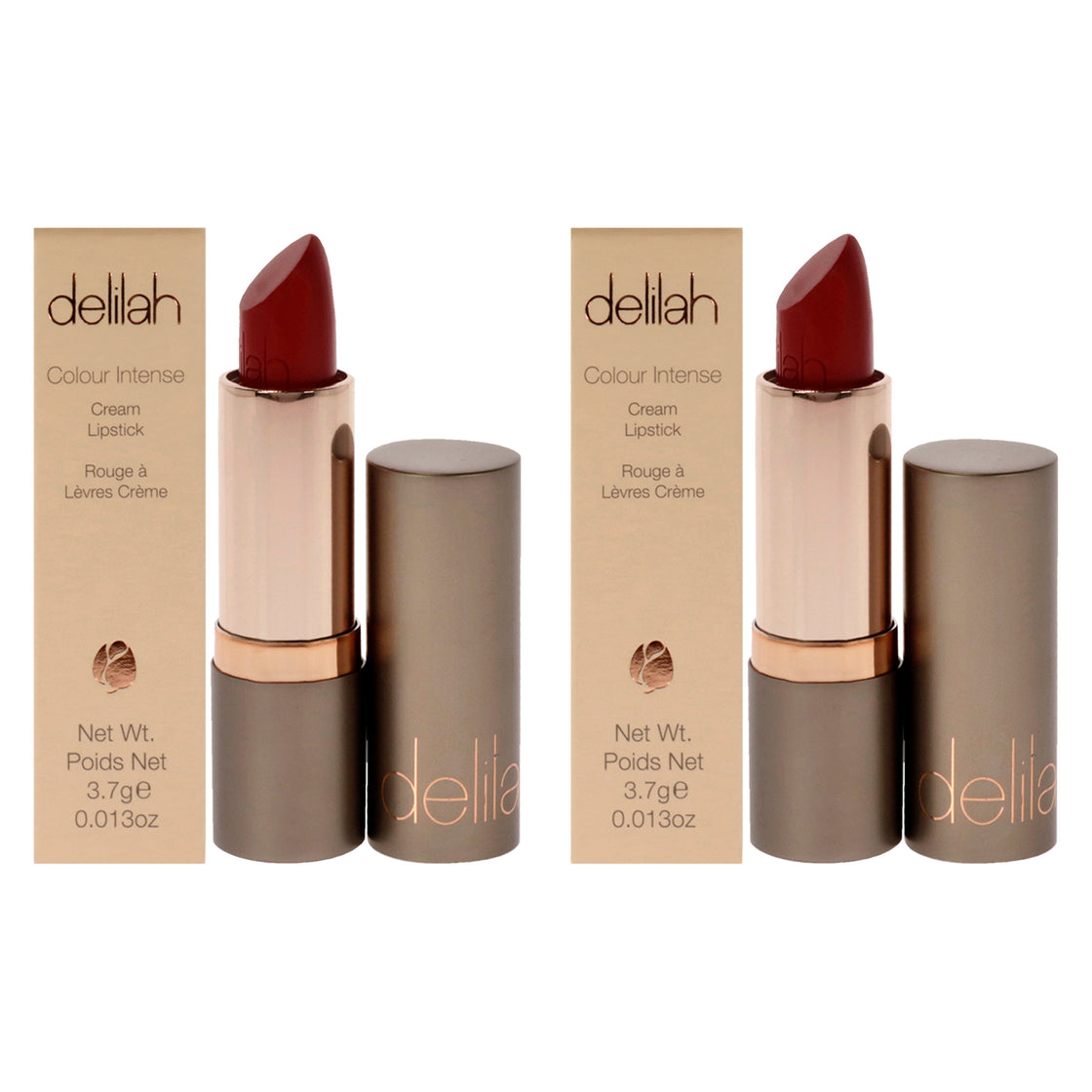 Colour Intense Cream Lipstick - Floozy by Delilah for Women - 0.13 oz Lipstick - Pack of 2