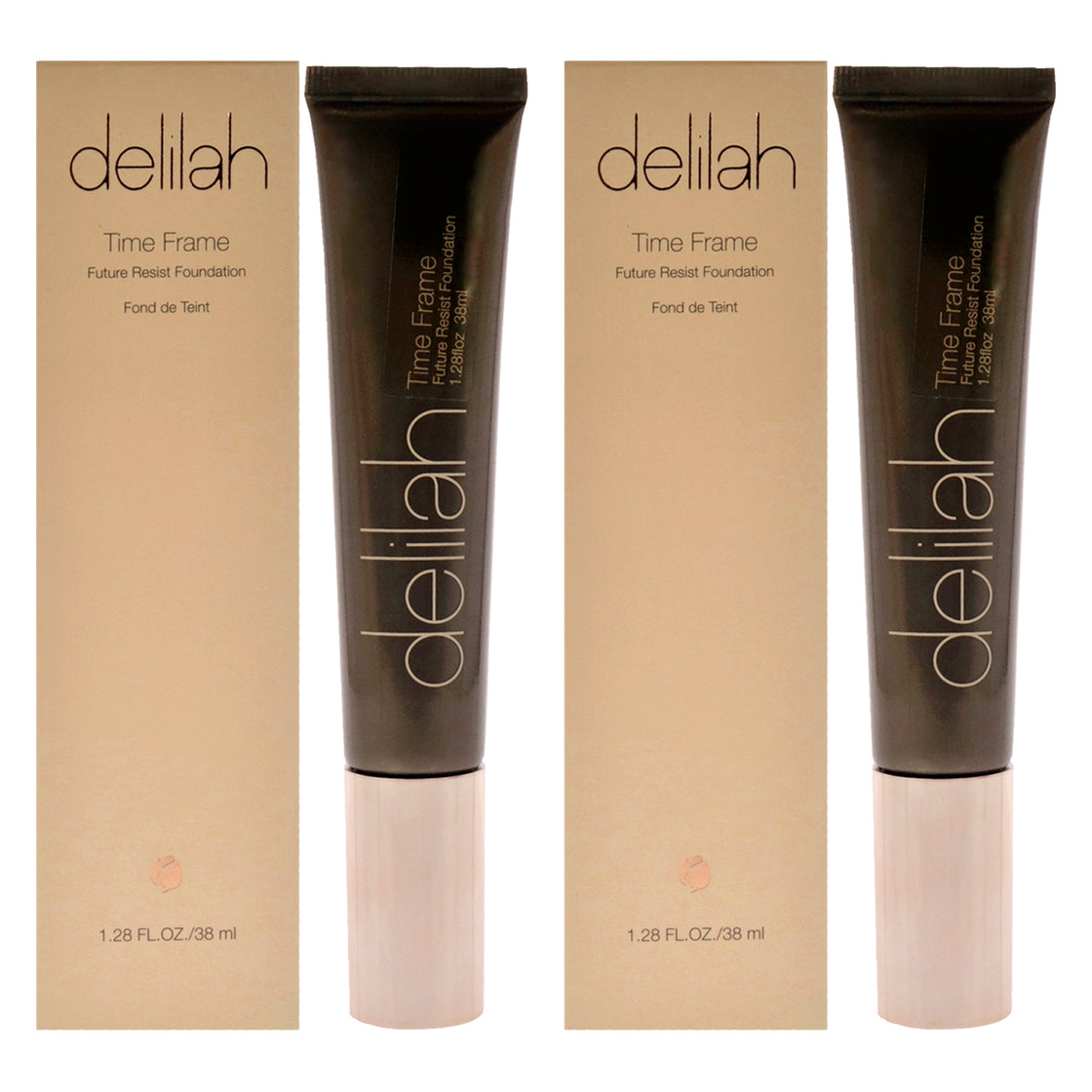 Future Resist Foundation SPF 20 - Maple by Delilah for Women - 1.28 oz Foundation - Pack of 2