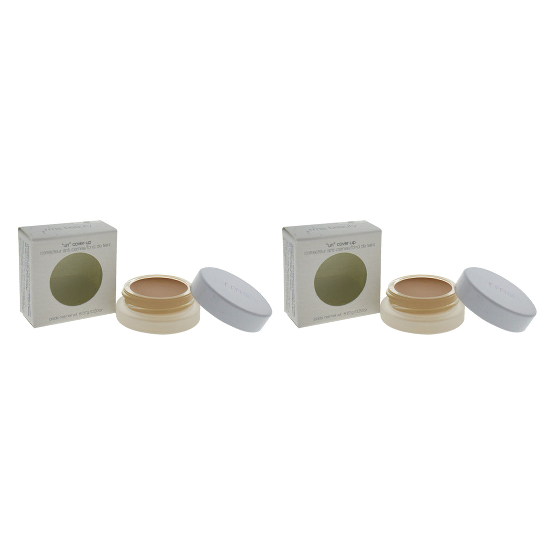 UN Cover-Up Concealer - 00 Lightest by RMS Beauty for Women - 0.2 oz Concealer - Pack of 2