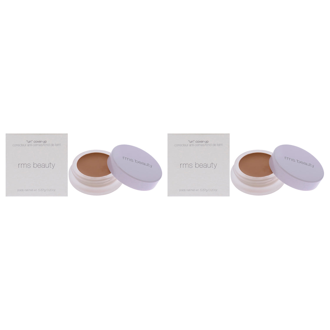 UN Cover-Up Concealer - 22 Lght Medium by RMS Beauty for Women - 0.2 oz Concealer - Pack of 2