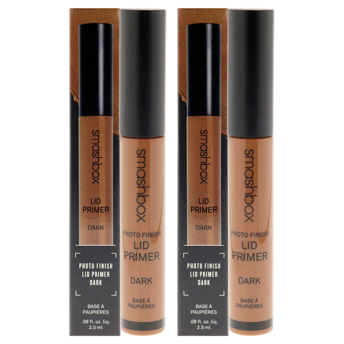 Photo Finish Lid Primer - Dark by SmashBox for Women - 0.08 oz Eye Primer - Pack of 2