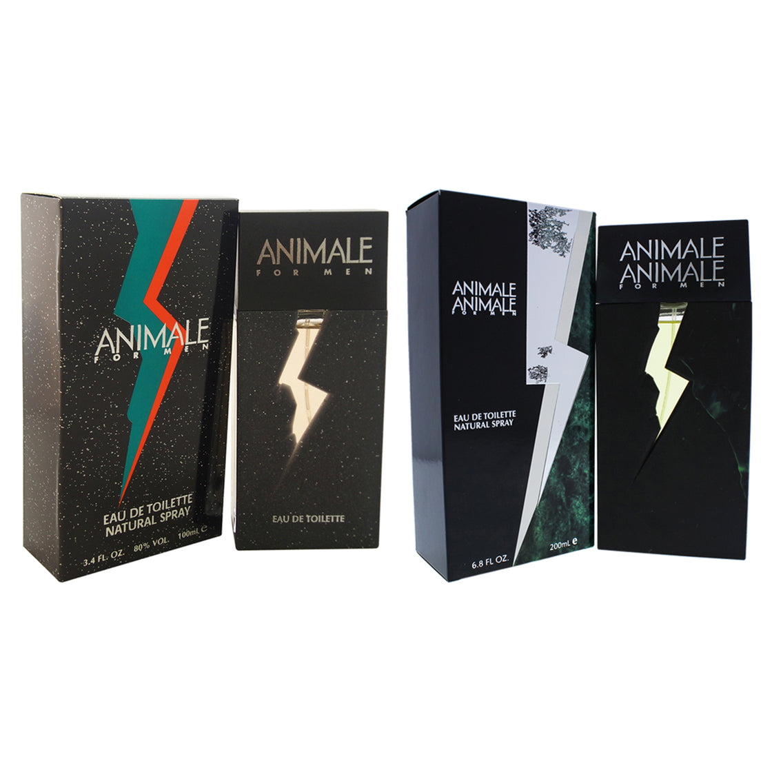 Animale Kit by Animale for Men - 2 Pc Kit 6.8oz EDT Spray, 3.3oz EDT Spray