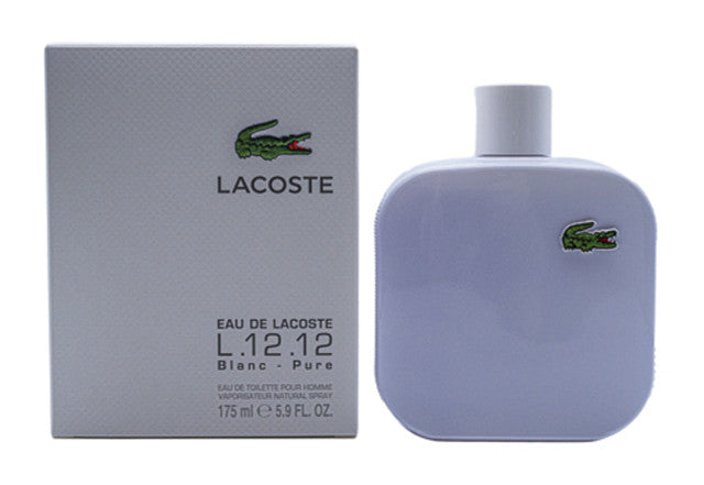 Lacoste L.12.12 Blanc 5.9 Eau De Toilette Spray For Men.