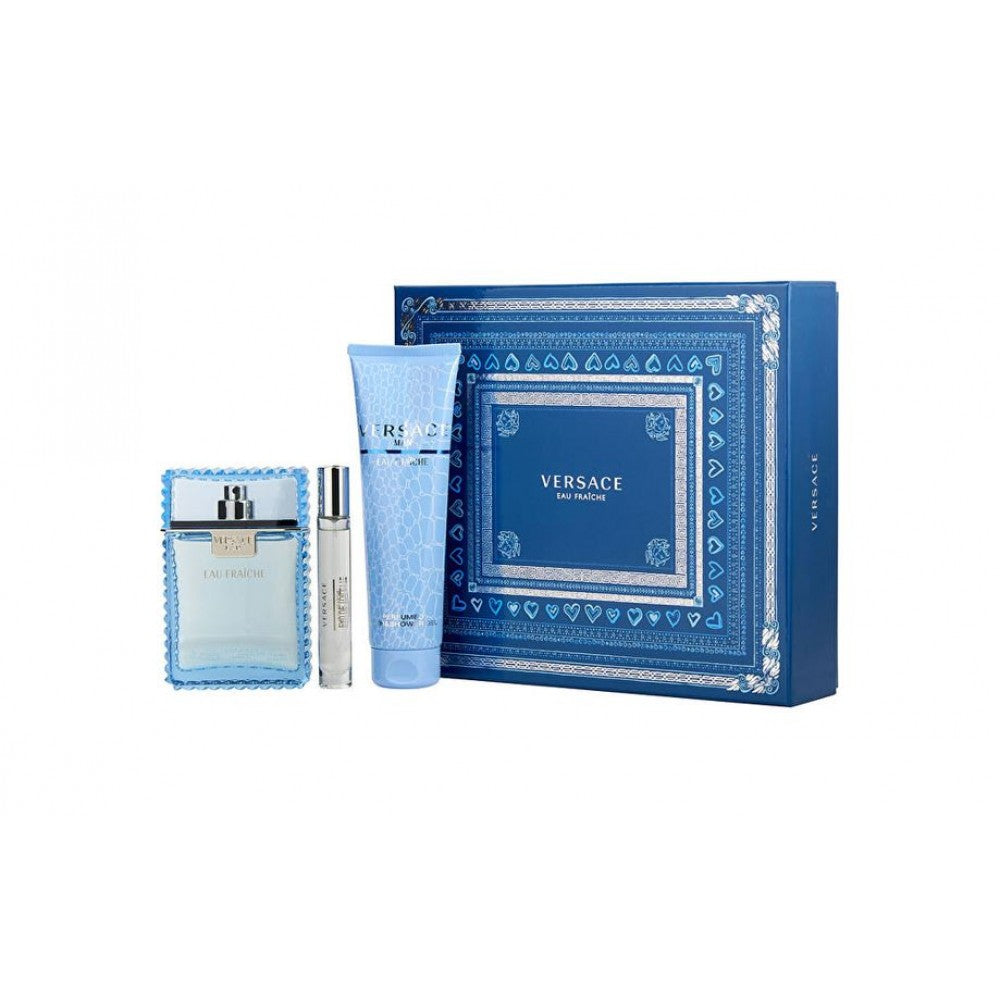 Versace Eau Fraiche Gift Set 3 pc