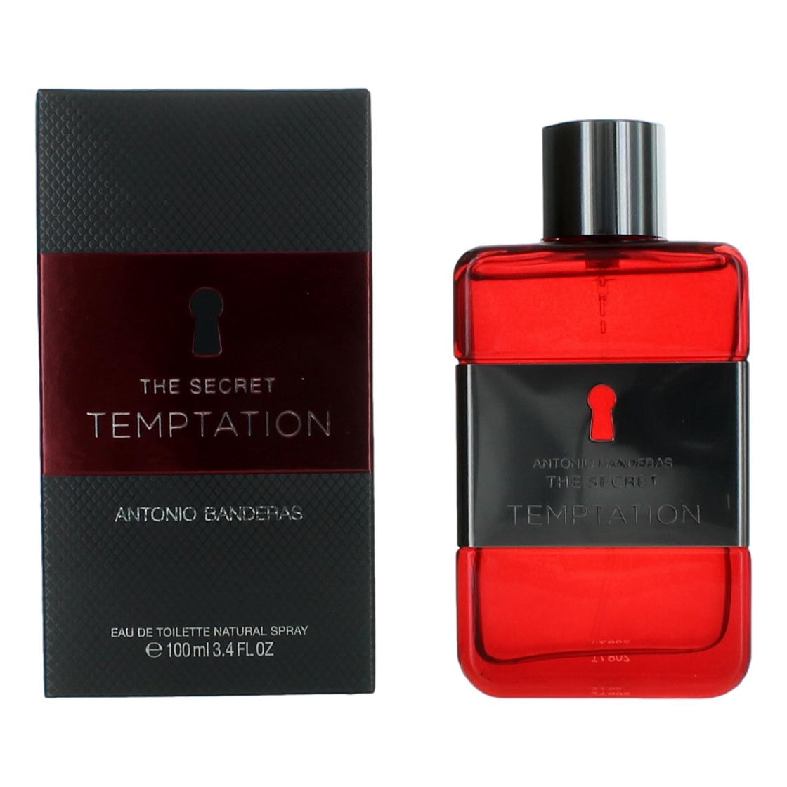 The Secret Temptation By Antonio Banderas, 3.4 Oz  Eau De Toilette Spray For Men