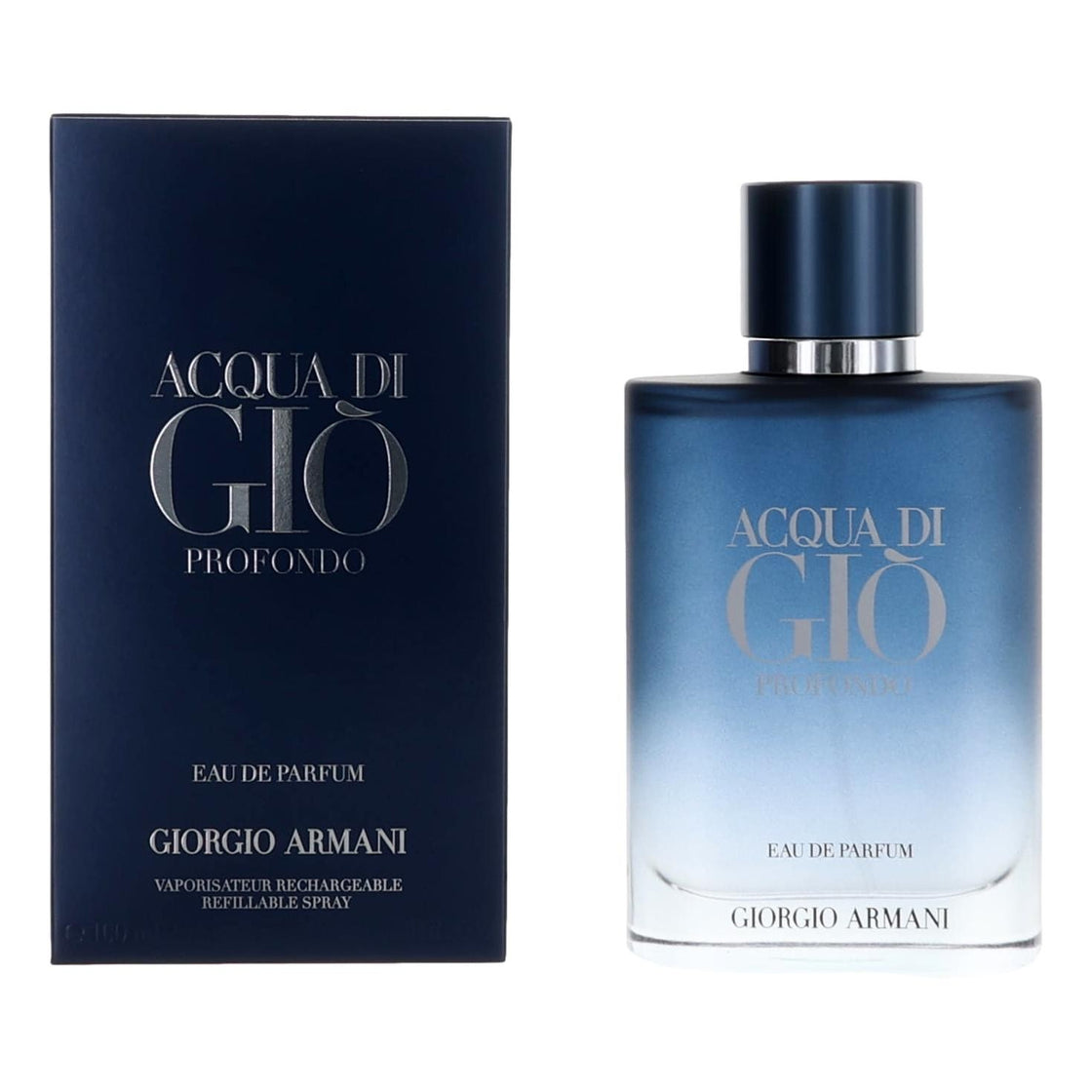 Acqua Di Gio Profondo By Giorgio Armani, 3.3 Oz Eau De Parfum Spray For Men