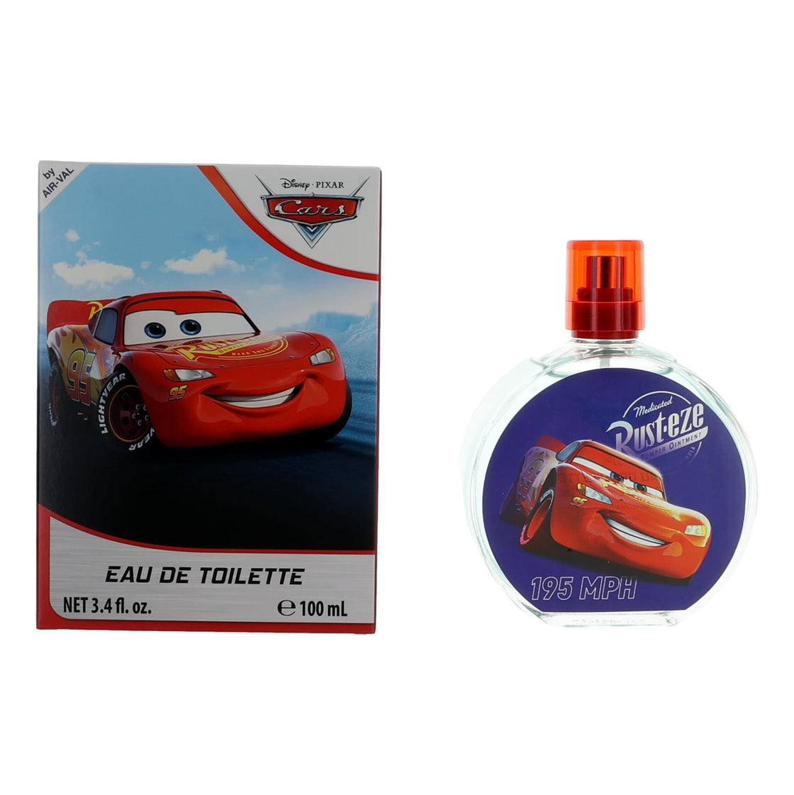 Cars By Disney, 3.4 Oz Eau De Toilette Spray For Kids