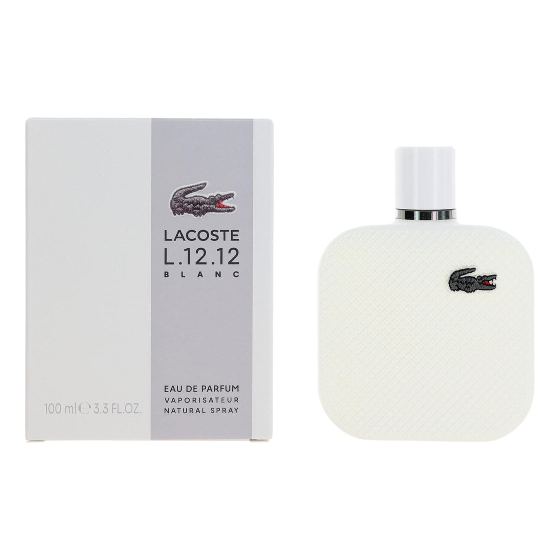 Lacoste L.12.12 White Blanc By Lacoste, 3.3 Oz Eau De Parfum Spray For Men