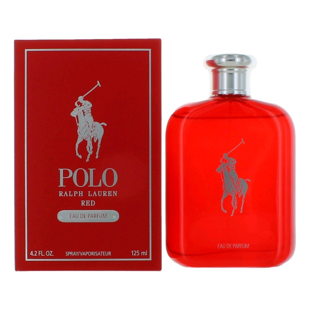 Polo Red By Ralph Lauren, 4.2 Oz Eau De Parfum Spray For Men