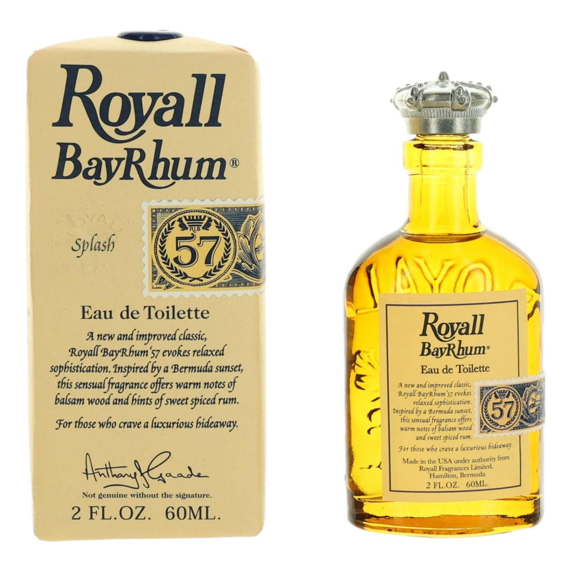 Royall Bayrhum By Royall Fragrances, 2 Oz All Purpose Lotion Splash For Men