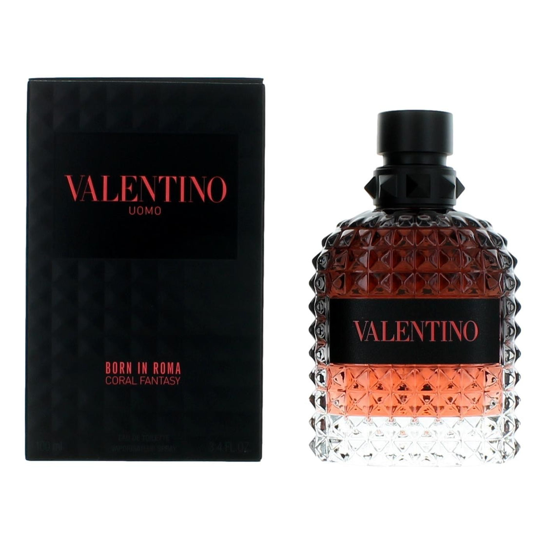 Valentino Uomo Born In Roma Coral Fantasy By Valentino, 3.4 Oz Eau De Toilete Spray For Men