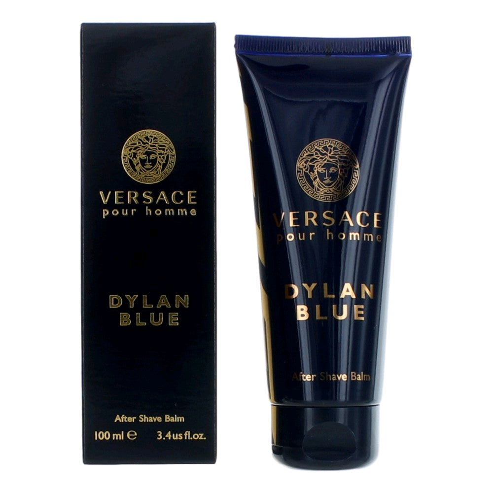 Versace Pour Homme Dylan Blue By Versace, 3.4 Oz After Shave Balm For Men