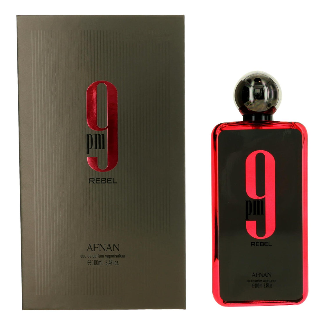 9 Pm Rebel By Afnan, 3.4 Eau De Parfum Spray For Unisex