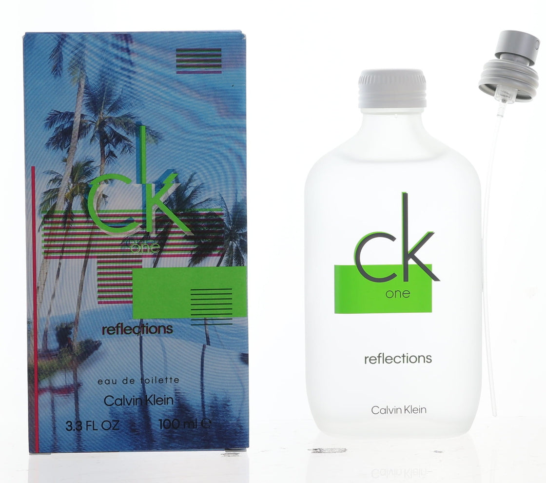 Ck One Reflections By Calvin Klein, 3.3 Oz Eau De Toilette Spray For Unisex