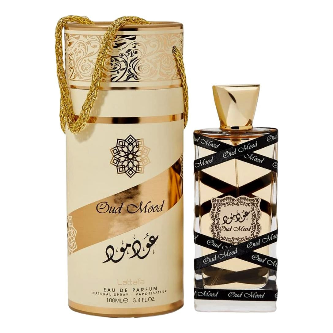 Oud Mood By Lattafa, 3.4 Oz Eau De Parfum Spray For Unisex