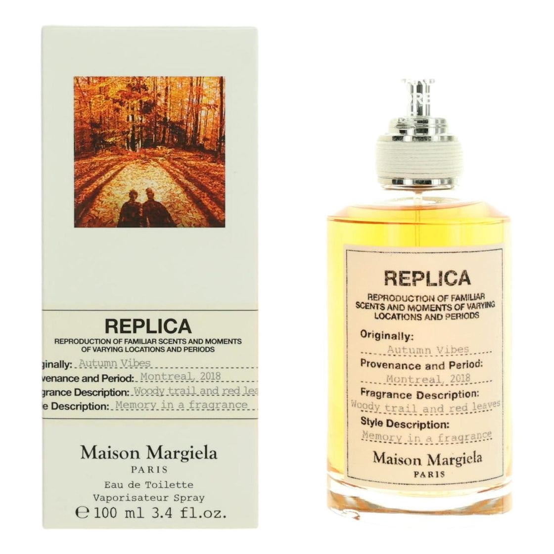 Replica Autumn Vibes By Maison Margiela, 3.4 Oz Eau De Toilette Spray For Unisex