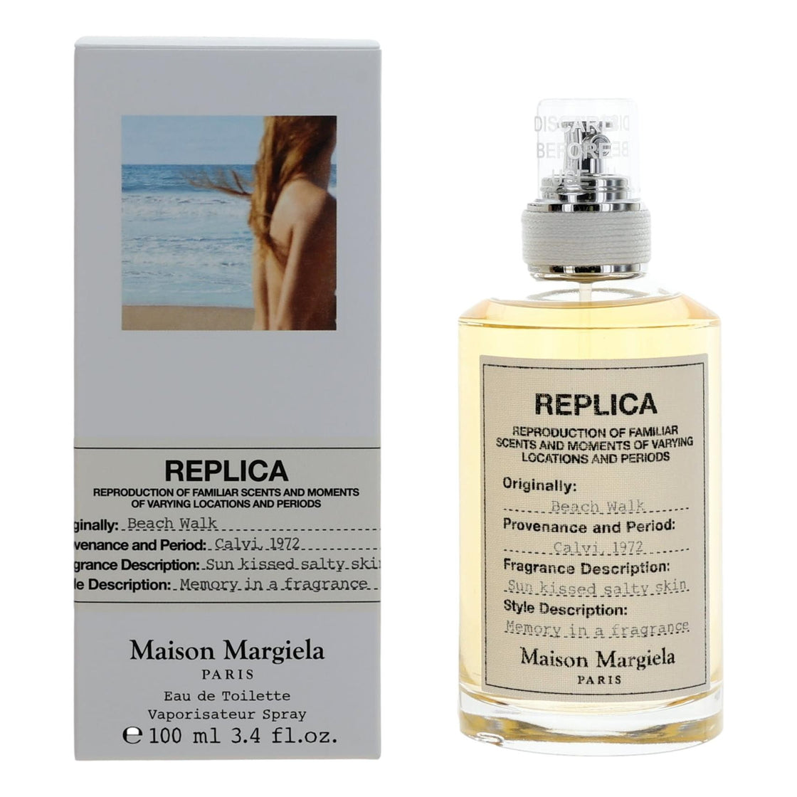 Replica Beach Walk By Maison Margiela, 3.4 Oz Eau De Toilette Spray For Women