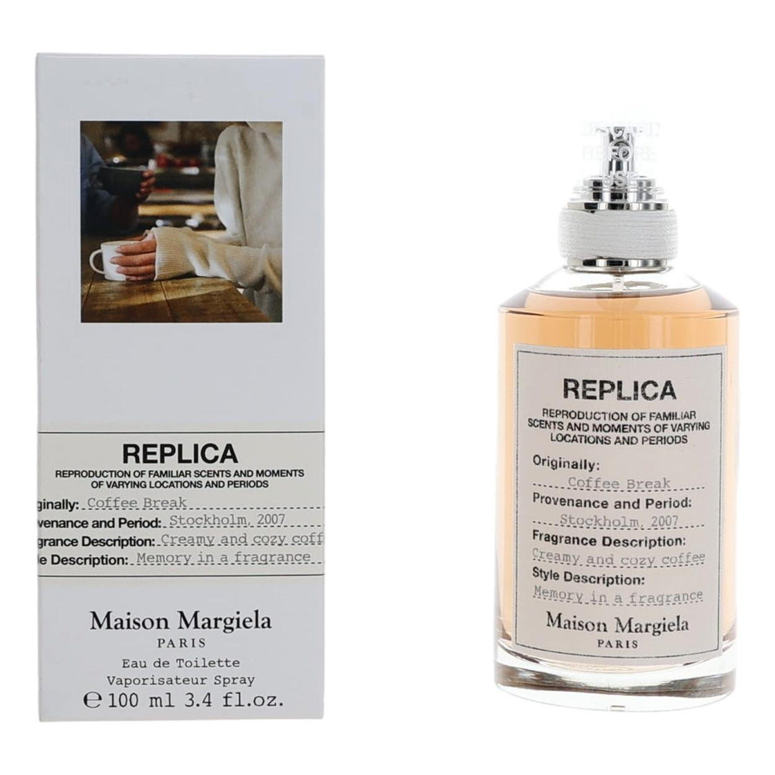 Replica Coffee Break By Maison Margiela, 3.4 Oz Eau De Toilette Spray For Unisex