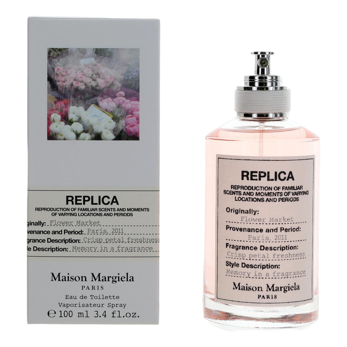 Replica Flower Market By Maison Margiela, 3.4 Oz Eau De Toilette Spray For Women