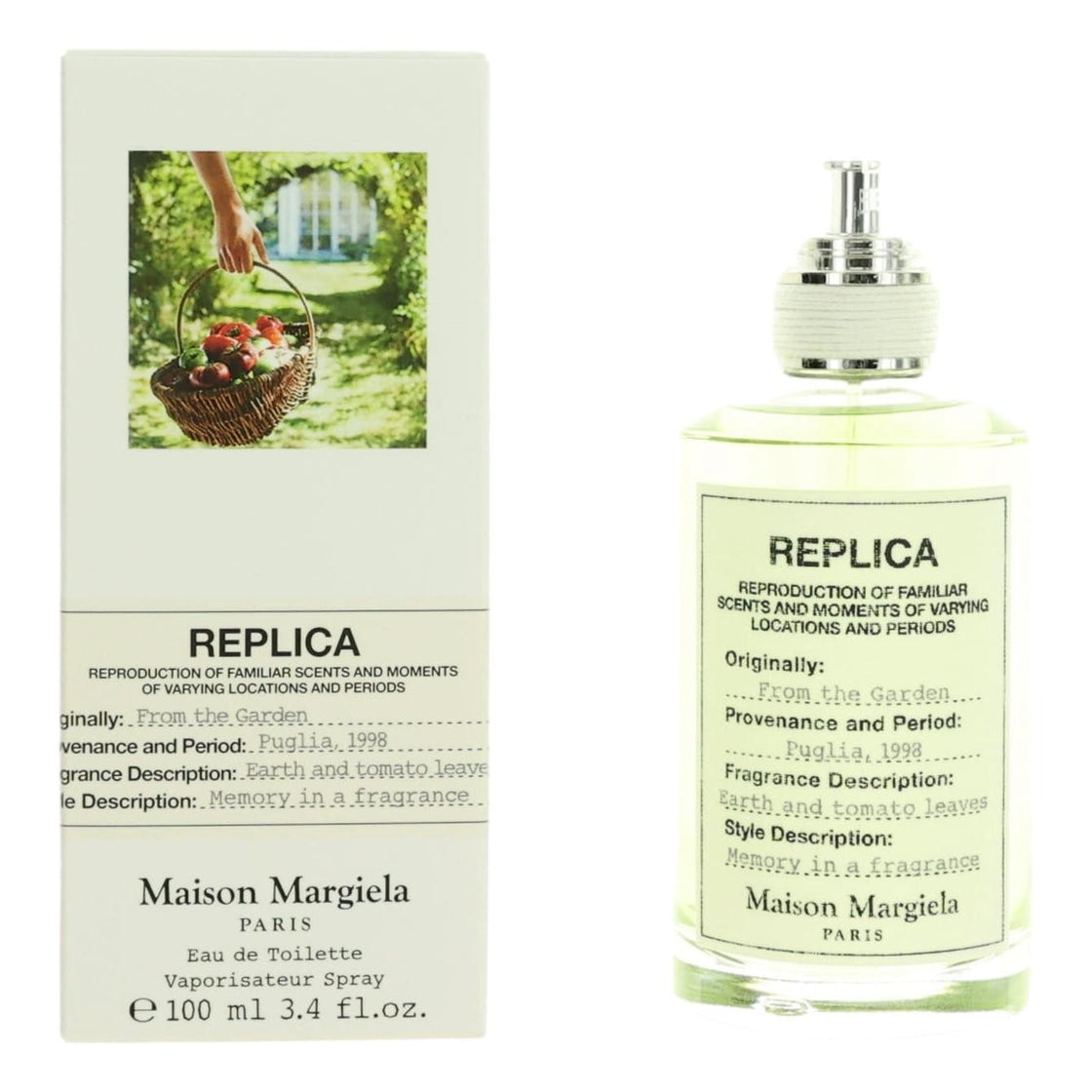 Replica From The Garden By Maison Margiela, 3.4 Oz Eau De Toilette Spray For Unisex