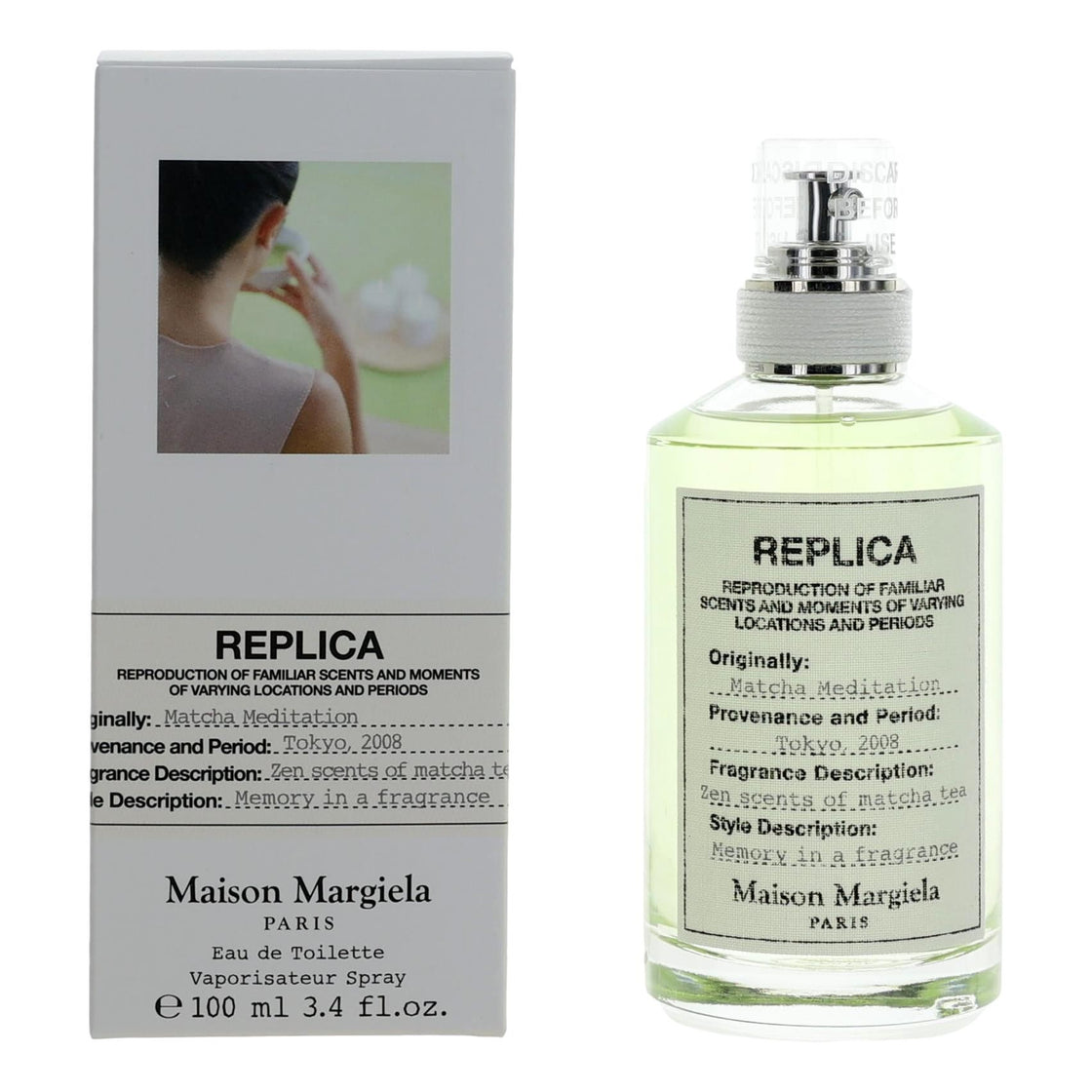 Replica Matcha Meditation By Maison Margiela, 3.4 Oz Eau De Toilette Spray For Unisex