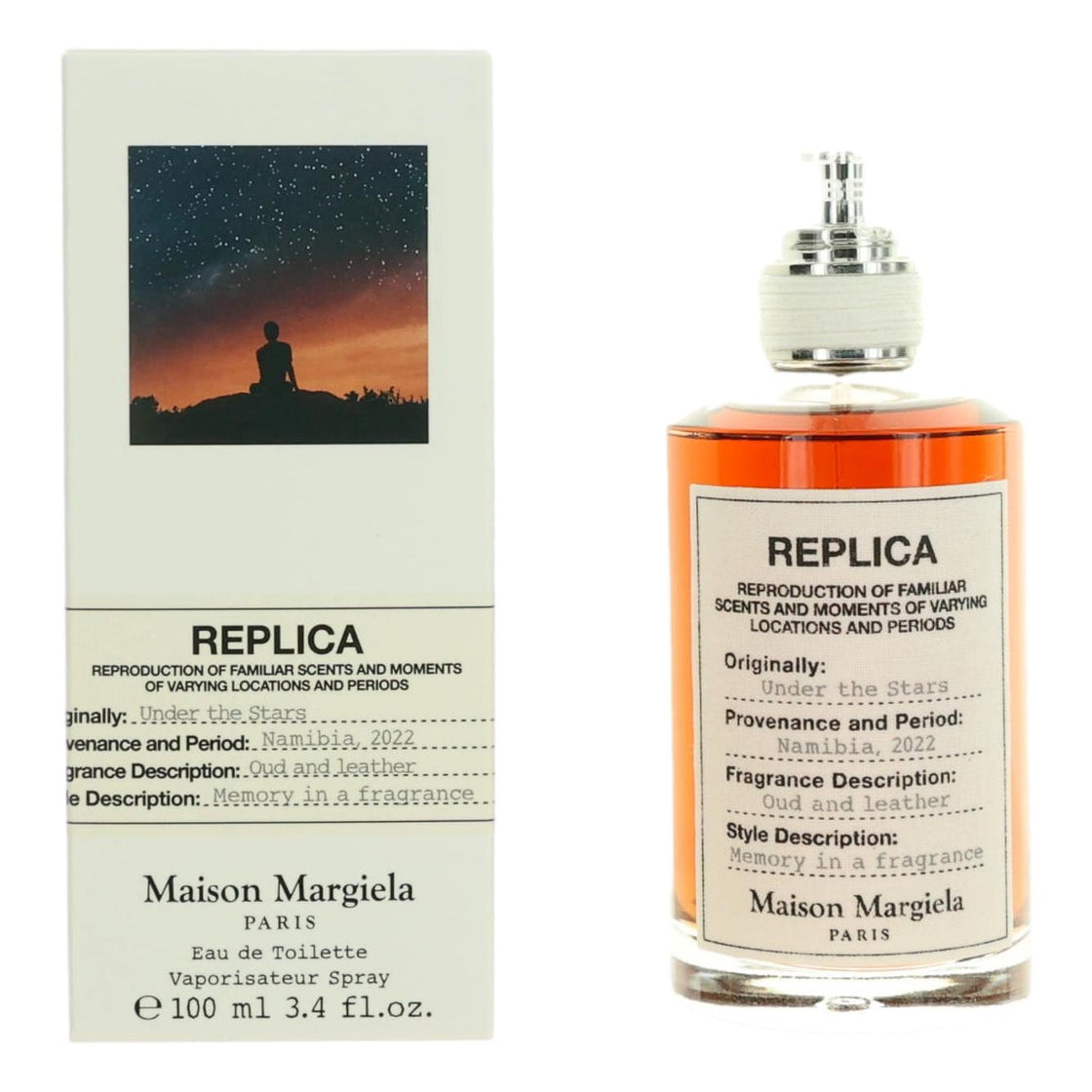 Replica Under The Stars By Maison Margiela, 3.4 Eau De Toilette Spray For Unisex