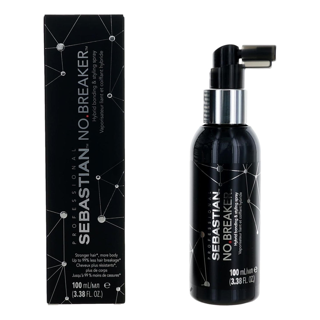 Sebastian No Breaker By Sebastian, 3.38 Oz Hybrid Bonding & Styling Spray