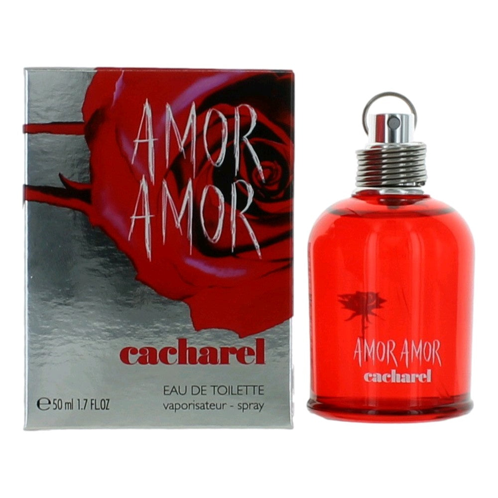 Amor Amor By Cacharel, 1.7 Oz Eau De Toilette Spray For Women