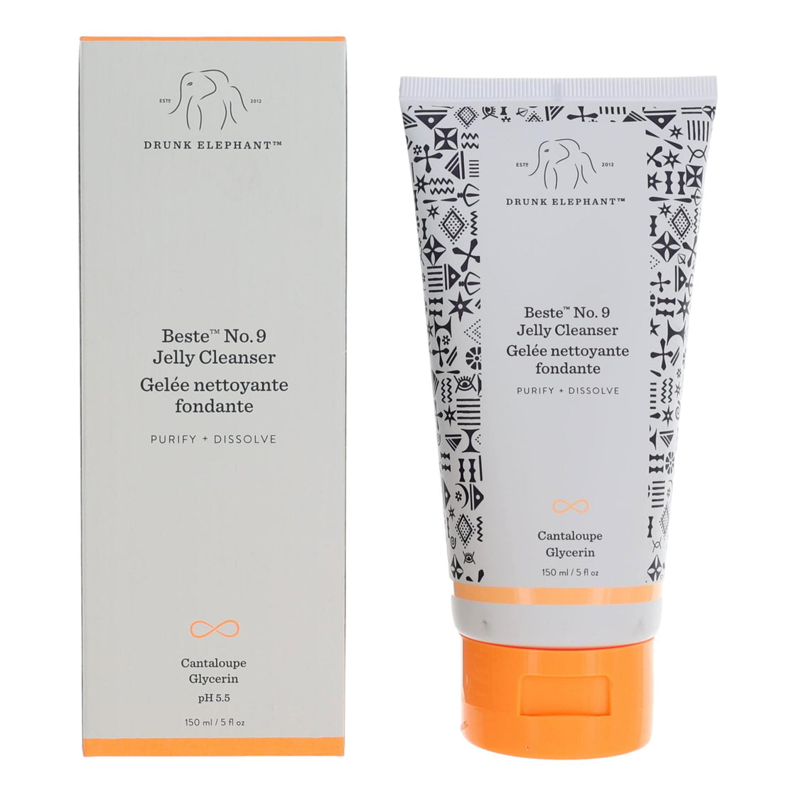 Drunk Elephant Beste No.9 Jelly Cleanser By Drunk Elephant, 5 Oz Facial Cleanser