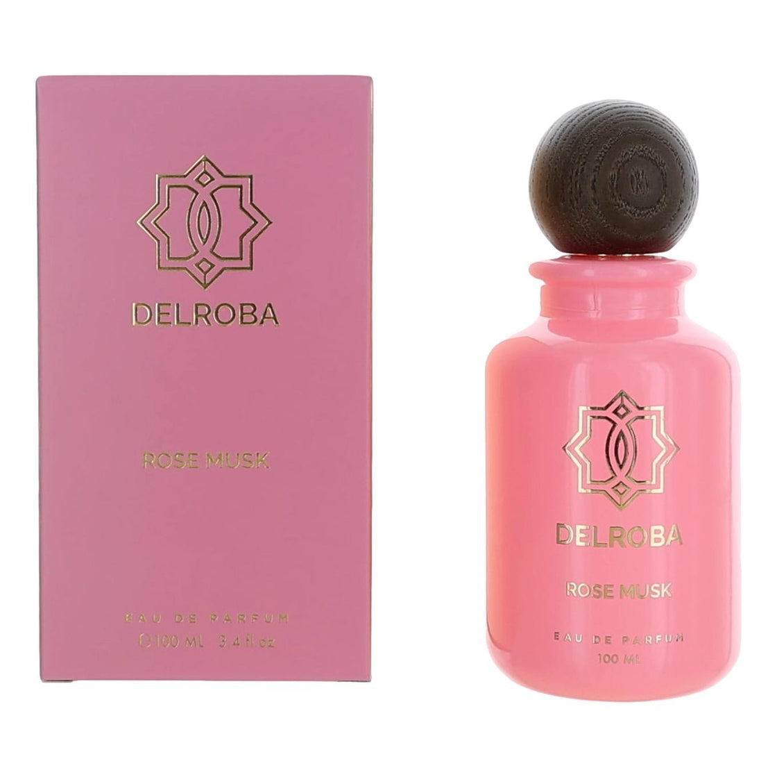 Delroba Rose Musk By Delroba, 3.4 Oz Eau De Parfum Spray For Women