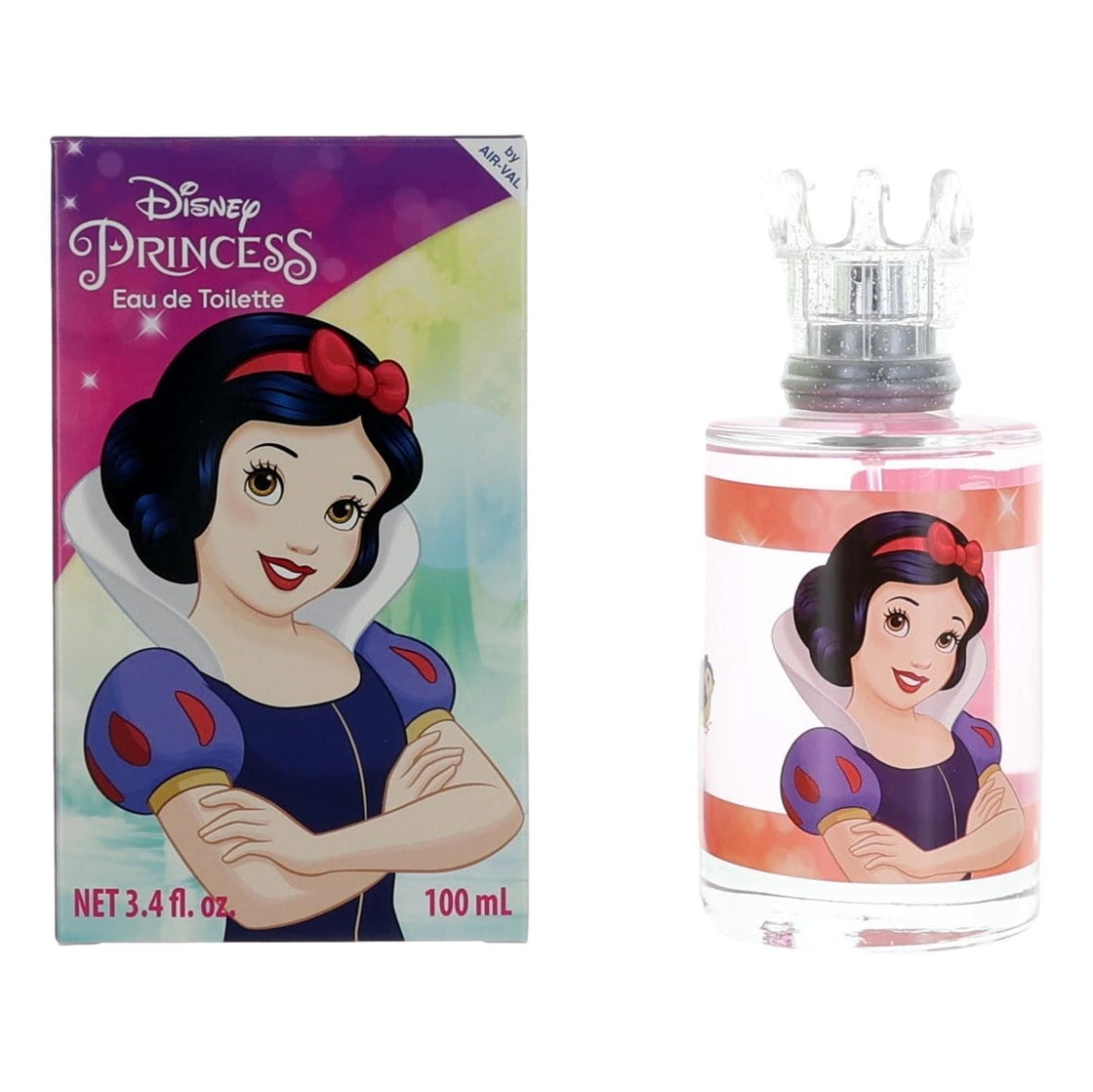 Disney Princess Snow White By Air-Val, 3.4 Oz Eau De Toilette Spray For Girls