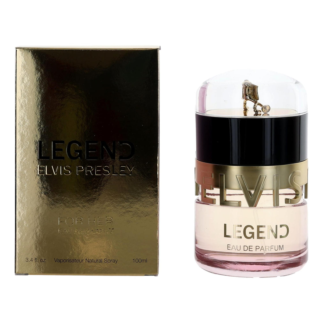 Legend For Her By Elvis Presley, 3.4 Oz Eau De Parfum Spray For Women